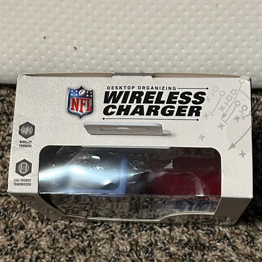 Buffalo Bills Blue and Red Charging Station